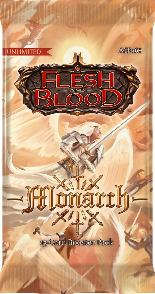 Flesh & Blood TCG: Monarch Booster Pack (Unlimited Edition)