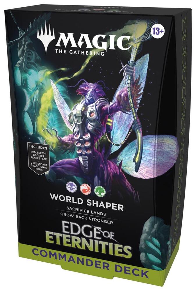 MTG EDGE OF ETERNITIES COMMANDER DECK WORLD SHAPER