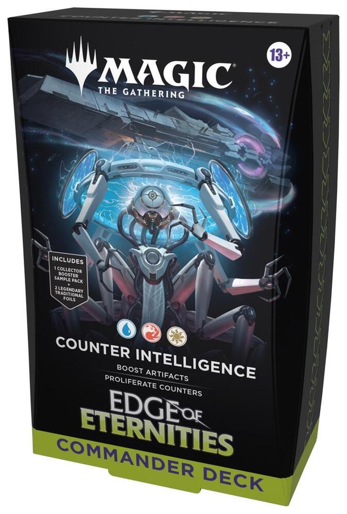 MTG EDGE OF ETERNITIES COMMANDER DECK COUNTER INTELLIGENCE