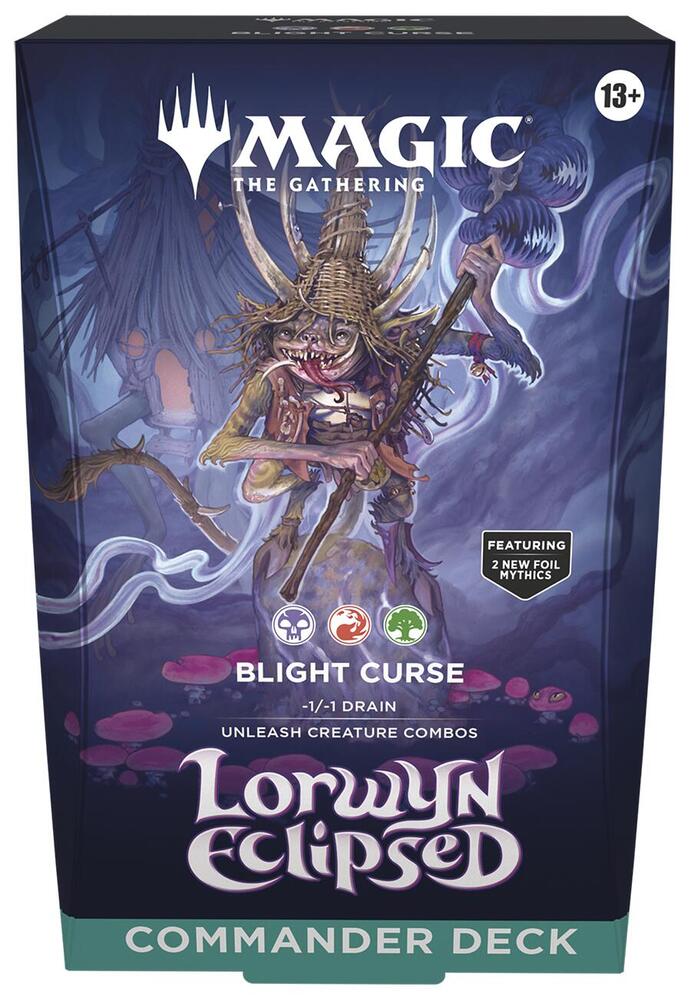 MTG LORWYN ECLIPSED COMMANDER DECK BLIGHT CURSE
