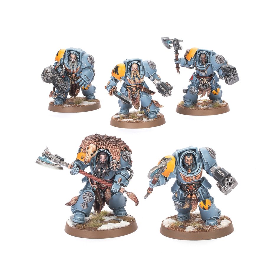 Space Wolves - Wolf Guard Terminators