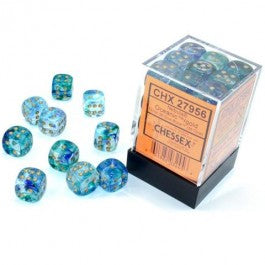 Chessex Nebula Oceanic Gold Luminary 12 MM Set-27956