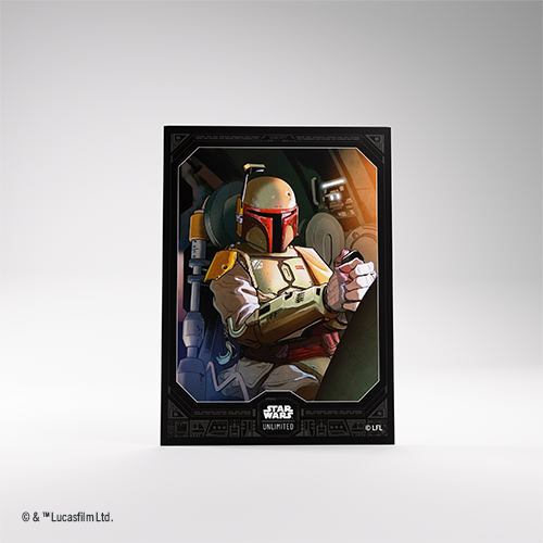 Star Wars: Unlimited Premium Art Sleeve Boba Fett (Pre-Order)