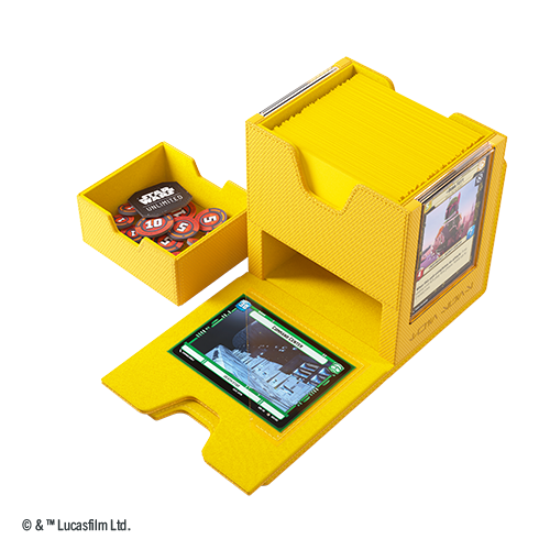 Star Wars: Unlimited Twin Suns Deck Pod Yellow (Pre-Order)