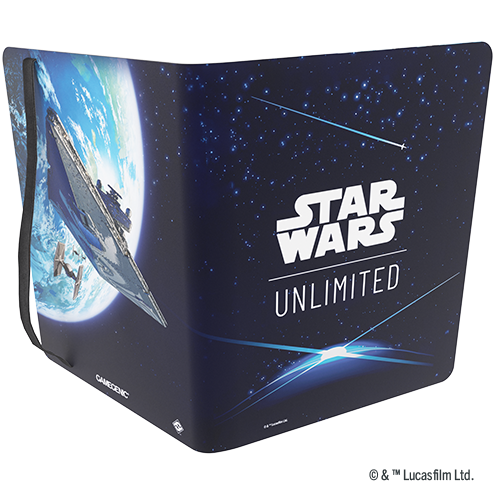 STAR WARSTM: UNLIMITED CASUAL ALBUM 18-POCKET - Card Back Blue