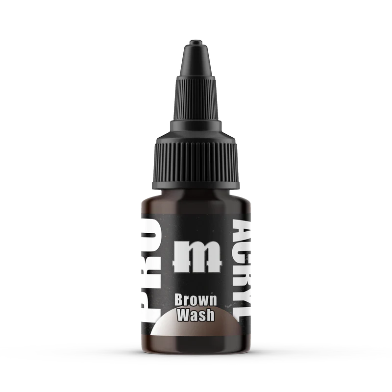 Pro Acryl Brown Wash