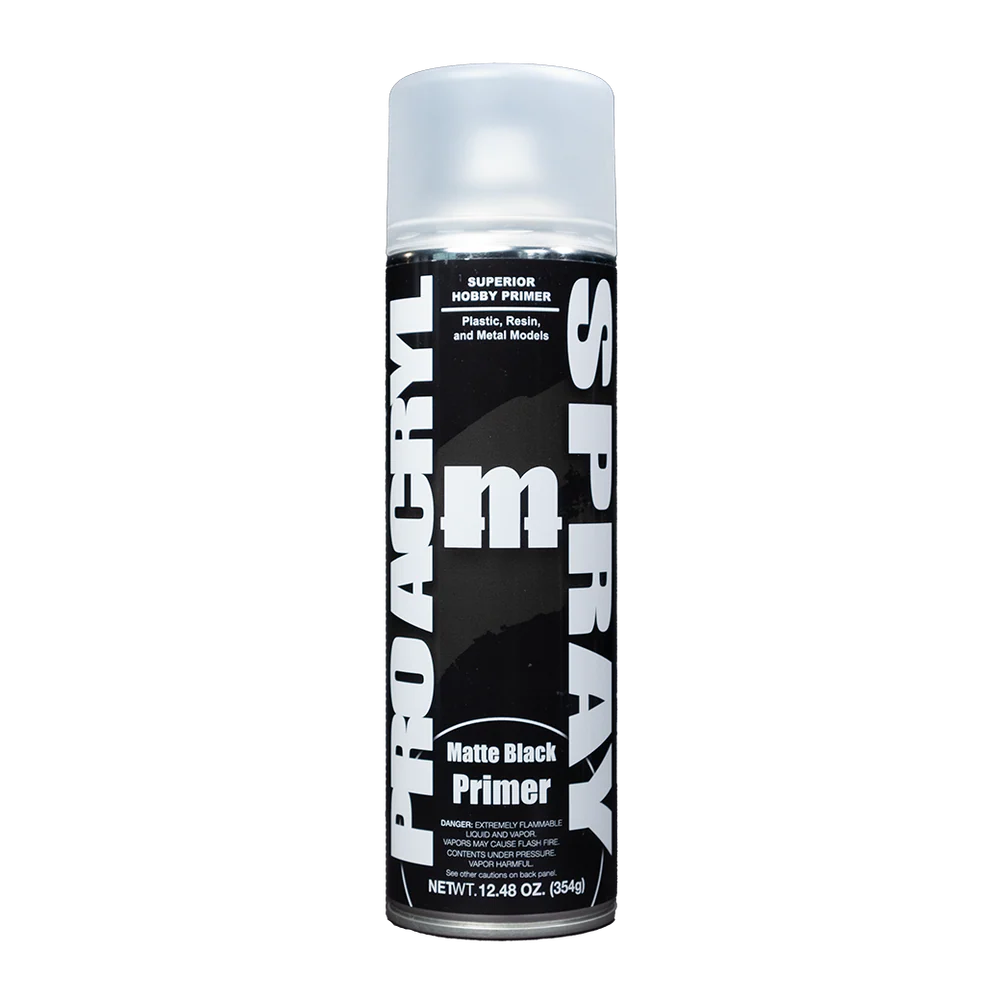 PRO Acryl Spray - Matte Black Primer