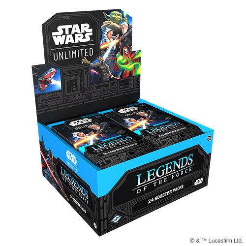 Star Wars: Unlimited - Legends of the Force: Booster Display (Pre-Order)