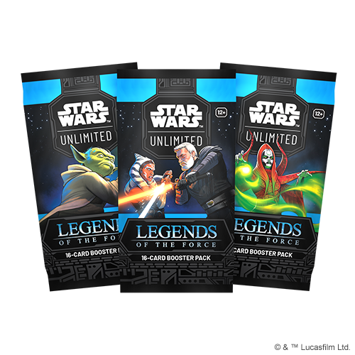 Star Wars: Unlimited - Legends of the Force: Booster Display (Pre-Order)