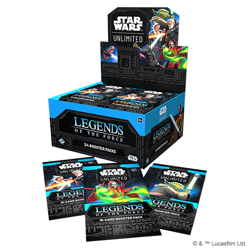 Star Wars: Unlimited - Legends of the Force: Booster Display (Pre-Order)