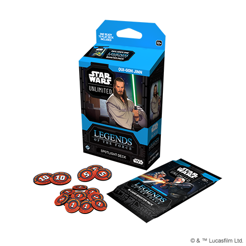 Star Wars: Unlimited - Legends of the Force: Spotlight Deck Qui-Gon Jinn (Pre-Order)