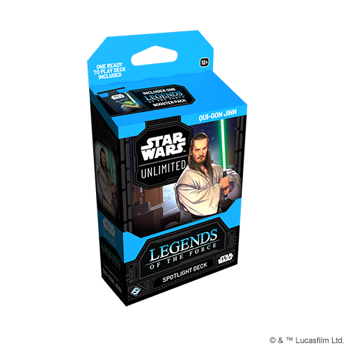 Star Wars: Unlimited - Legends of the Force: Spotlight Deck Qui-Gon Jinn (Pre-Order)