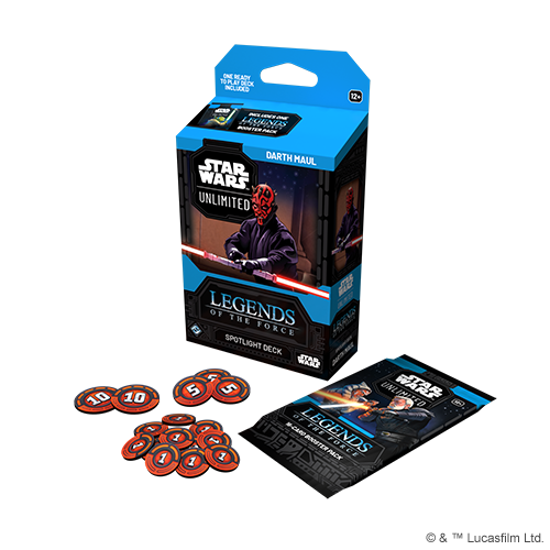 Star Wars: Unlimited - Legends of the Force: Spotlight Deck Darth Maul (Pre-Order)