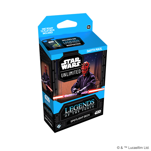 Star Wars: Unlimited - Legends of the Force: Spotlight Deck Darth Maul (Pre-Order)