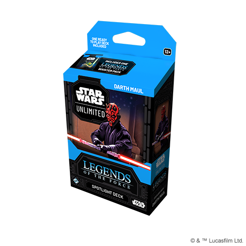 Star Wars: Unlimited - Legends of the Force: Spotlight Deck Darth Maul (Pre-Order)