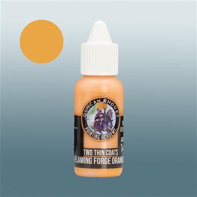 Two Thin Coats: Flaming Forge Orange