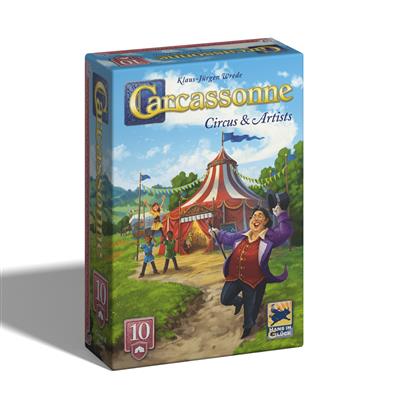 Carcassonne Exp10 (V3.1) : Circus & Artists EN