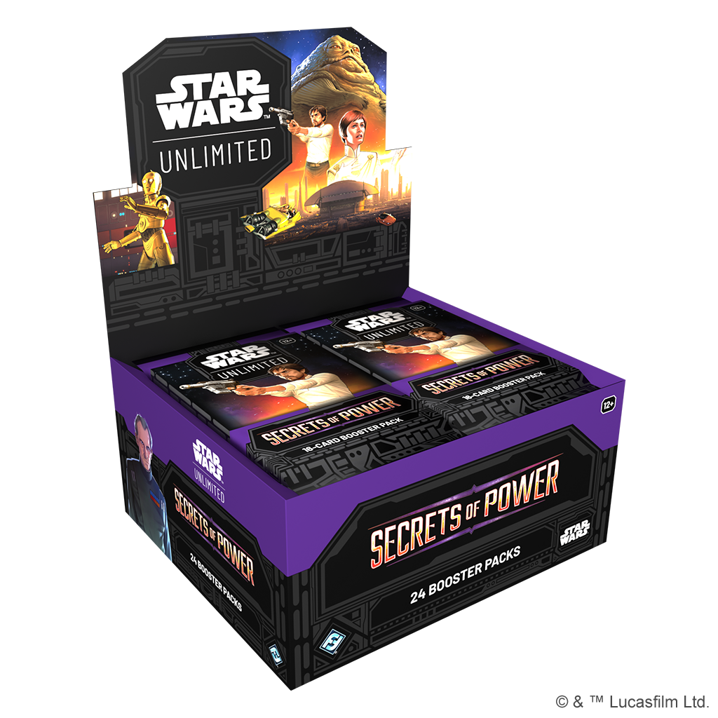 Star Wars: Unlimited - Secrets of Power: Booster Display (Pre-Orders)