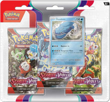 Pokemon Scarlet and Violet 3 Pack Blister [Dondozo]