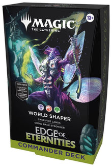 MTG EDGE OF ETERNITIES COMMANDER DECK WORLD SHAPER