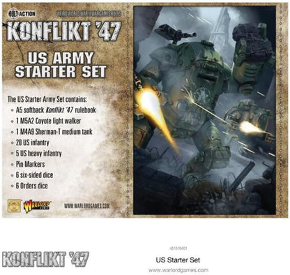 Warlord Games Konflikt '47 US Army Starter Set