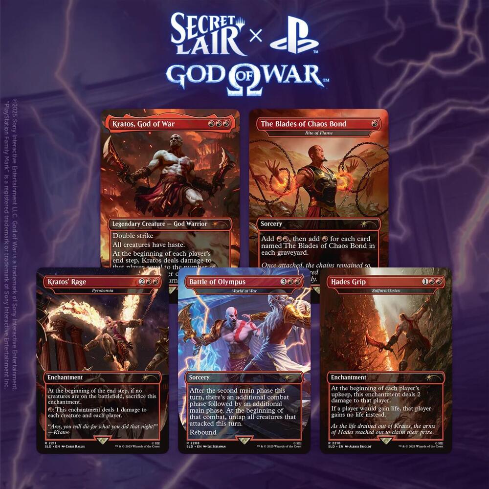 Secret Lair x God of War: Greek - Non-Foil Edition