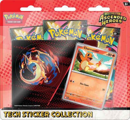 Tech Sticker Collection - Gastly/Charmander