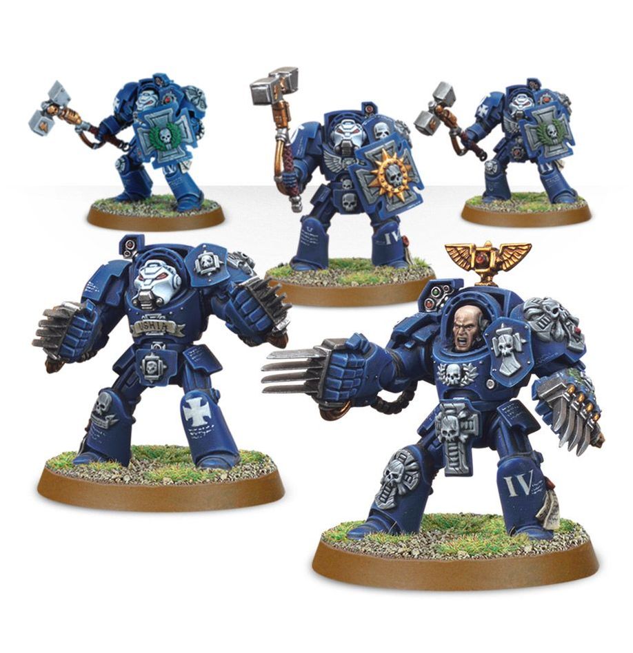 Space Marines- Terminator Assualt Squad