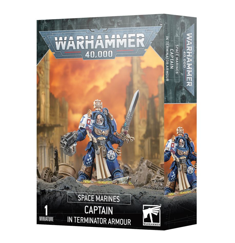 Space Marines : Captain in Terminator Armour