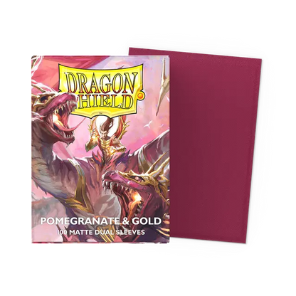Pomegranate & Gold - Matte Dual Sleeves