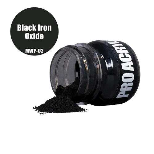 PRO Acryl Weathering Pigments 02 - Black Iron Oxide