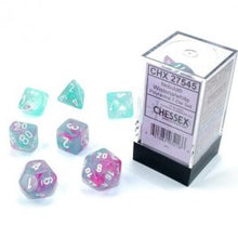 Chessex Nebula Wisteria White Luminary 7 Die Set-27545