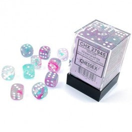 Chessex Nebula Wisteria White Luminary 12 MM Set-27945