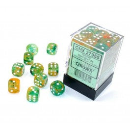 Chessex Nebula Spring White Luminary 12 MM Set