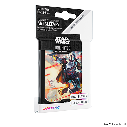 Star Wars: Unlimited Art Sleeve - Mandalorian