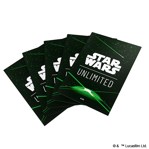 Star Wars: Unlimited Art Sleeve Card Back Green