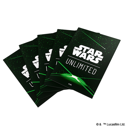 Star Wars: Unlimited Art Sleeve Card Back Green