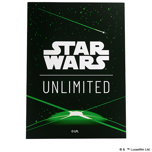 Star Wars: Unlimited Art Sleeve Card Back Green