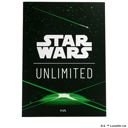Star Wars: Unlimited Art Sleeve Card Back Green