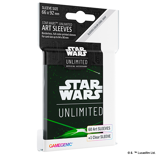 Star Wars: Unlimited Art Sleeve Card Back Green
