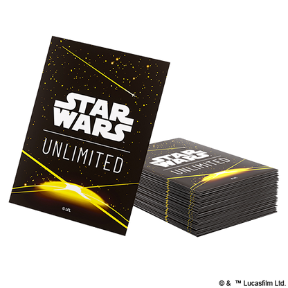 Star Wars: Unlimited Art Sleeve Card Back Yellow