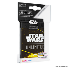 Star Wars: Unlimited Art Sleeve Card Back Yellow