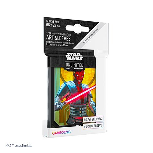 Star Wars: Unlimited Art Sleeves Darth Maul