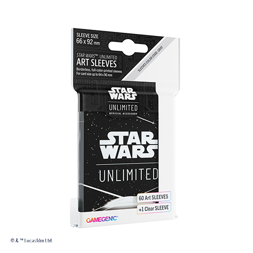 Star Wars: Unlimited Art Sleeves Card Back White