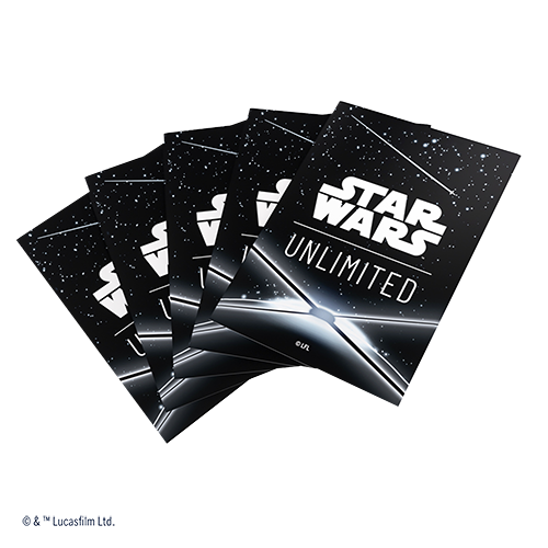 Star Wars: Unlimited Art Sleeves Card Back Black