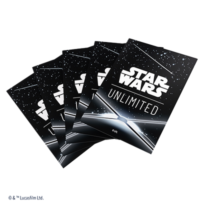 Star Wars: Unlimited Art Sleeves Card Back Black