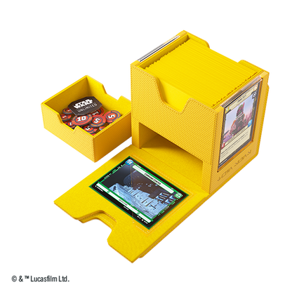 Star Wars: Unlimited Twin Suns Deck Pod Yellow (Pre-Order)