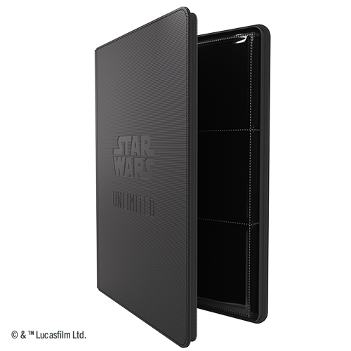 Star Wars: Unlimited Zip-Up Album 18-Pocket Black(Pre-Order)