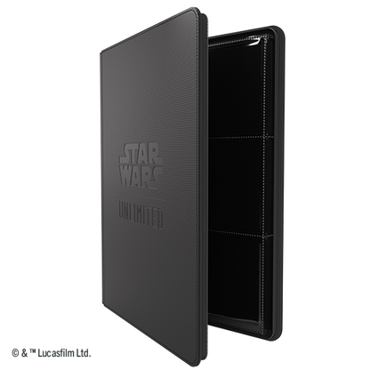 Star Wars: Unlimited Zip-Up Album 18-Pocket Black(Pre-Order)