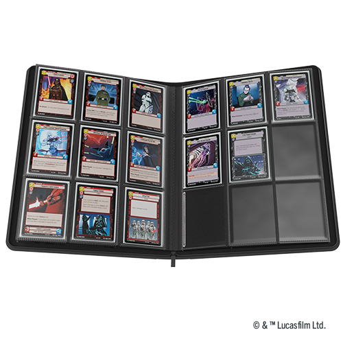 Star Wars: Unlimited Zip-Up Album 18-Pocket Black(Pre-Order)